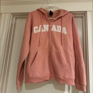 Pink Canada Hoodie